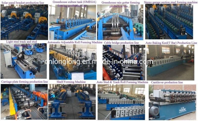 High-Precision Solar Panel Bracket Roll Forming Machine