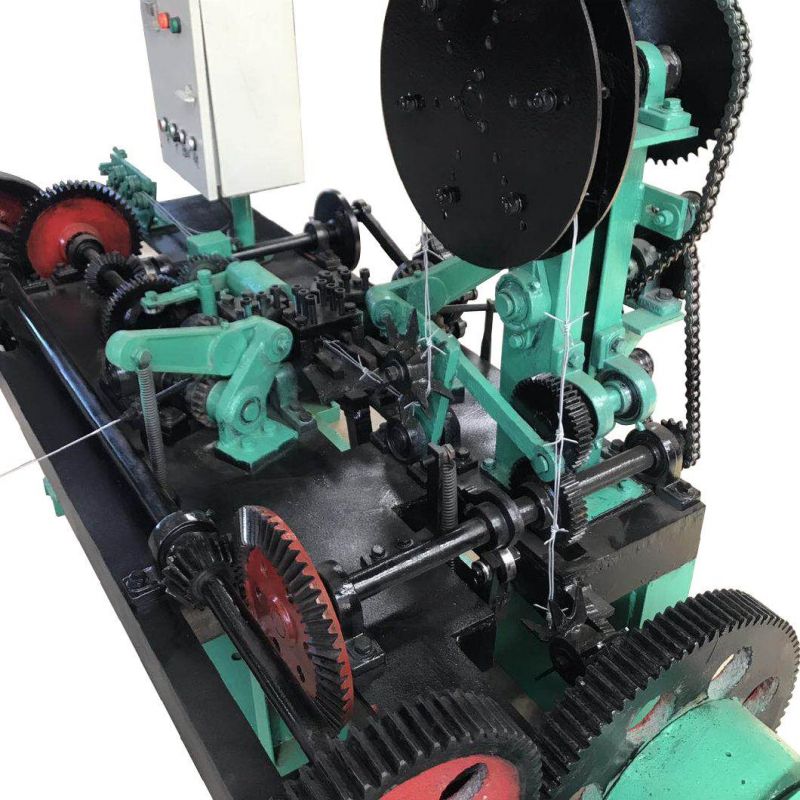 High Speed Automatic Twist Barbed Wire Machine