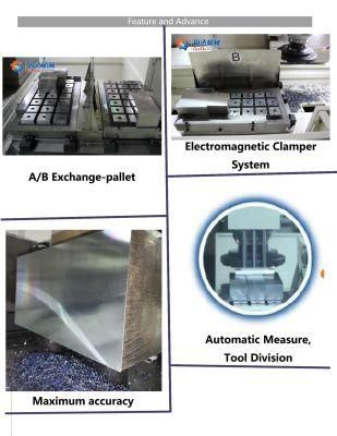 Vm5025 Takeda Amada Double Pallet Exchange EDM Blocks Batch Milling Excellent Surface Finished of Grinding