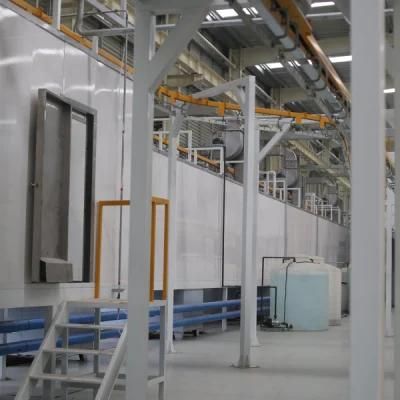 Automatic Liquid/Powder Coating Paint Spray Production Line for Aluminum Profile with ISO