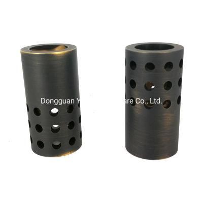 Customized Steel CNC Turning Part with Antique Copper Coating