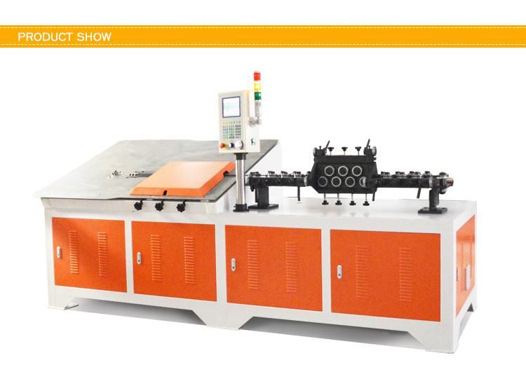2D CNC Wire Bending Machine with Free Wire Feeder