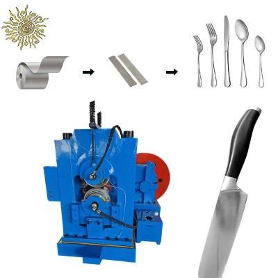 Sunglory Tableware Manufacturing Machinery Metal Cutlery Production Line Stainless Steel Spoon Fork Knife Rolling Making Machine