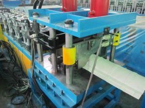 Color Steel Roof Ridge Cap Roll Forming Machine