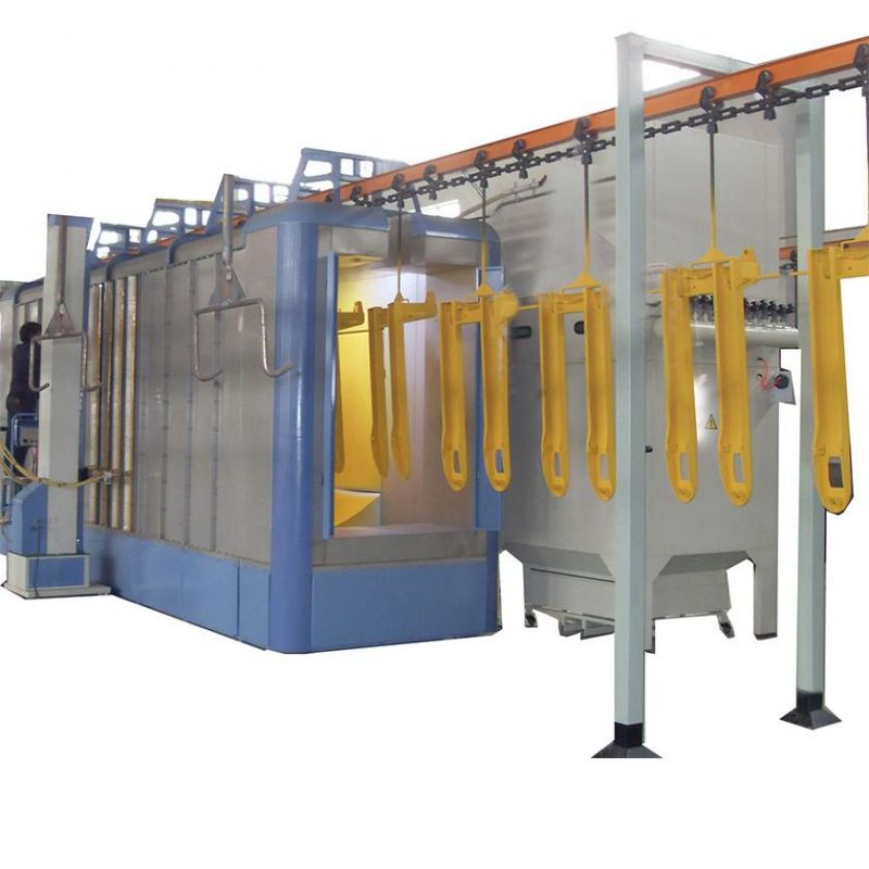 Complete Powder Coating Line with Manual/Automatic Powder Coating Machine