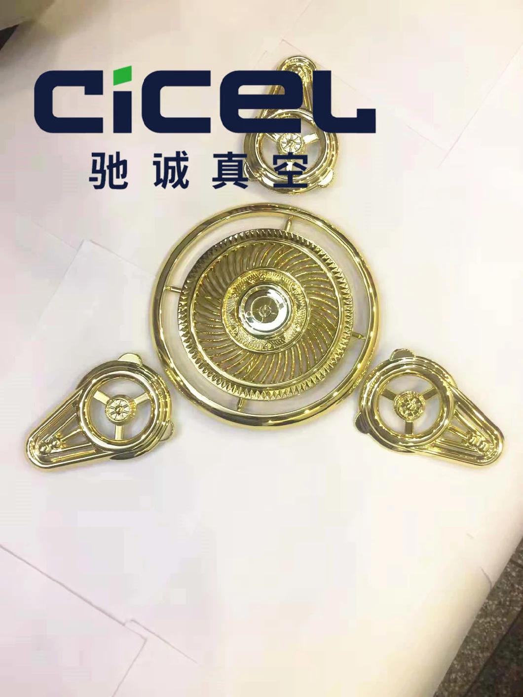 Cicel Plastic Products PVD Gold Metalizing Machine Plant