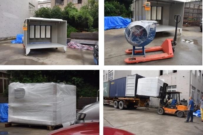 Portable Powder Coating Machine Spray Booth Equipment