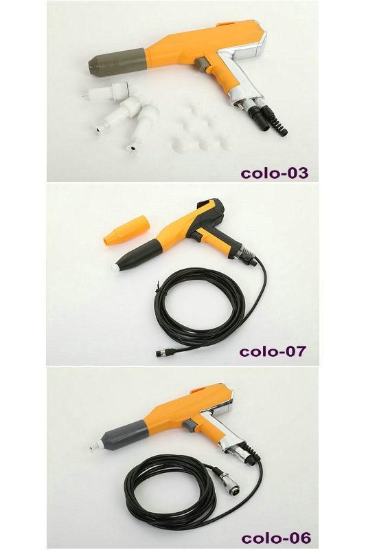 Colo-500 Promotion Powder Paint Spray Gun with Bottom Price