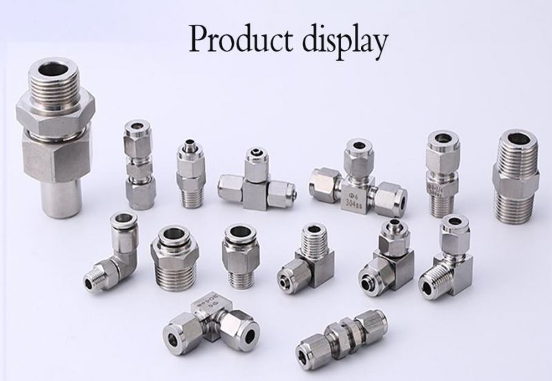 OEM Stainless Steel CNC Machining Hydraulic Hose Joints for Pipe Connection