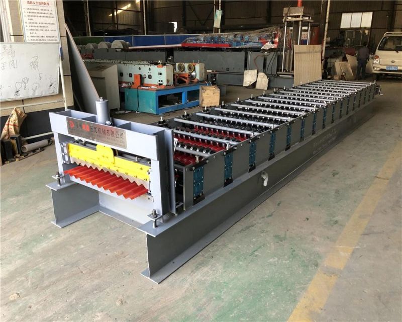 Corrugated 850 Steel Tile Making Machine /Roofing Machine