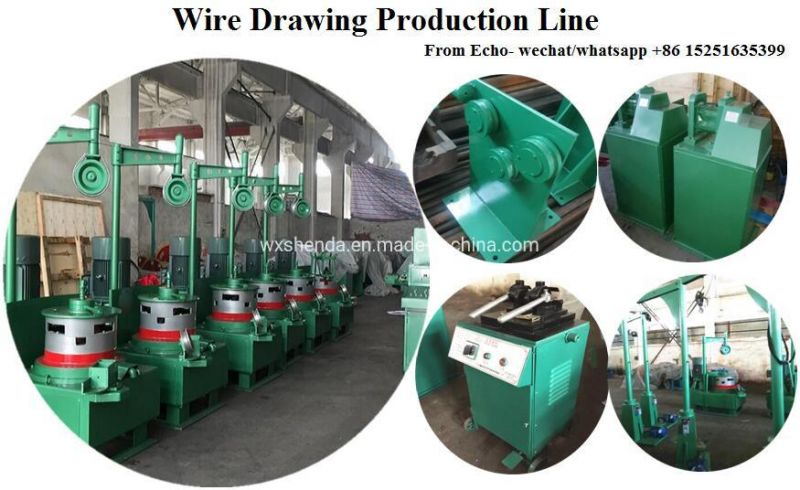 Hot Sale Pulley Steel Wire Drawing Machine for Making Nails