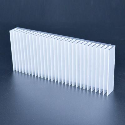 High Power Dense Fin Aluminum Heat Sink for Svg and Apf and Welding Equipment and Electronics and Inverter and Power and Radio Communications