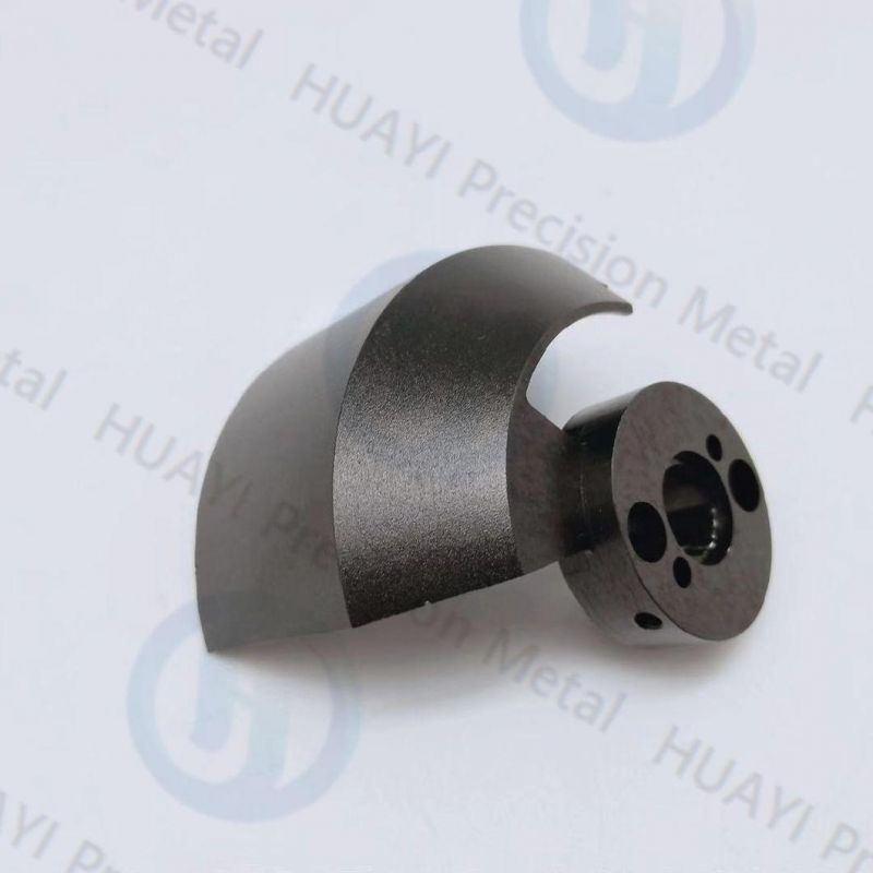 Customized Precision High Quality CNC Machinery Black Plating Metal Fabrication