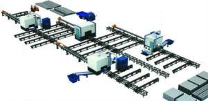 Steel H/I Beam CNC Plasma Cutting and Drilling Machine