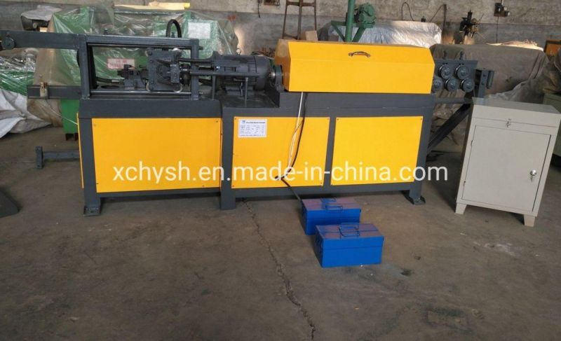 Hydraulic Automatic Steel Bar Straightening and Cutting Machine for Sale