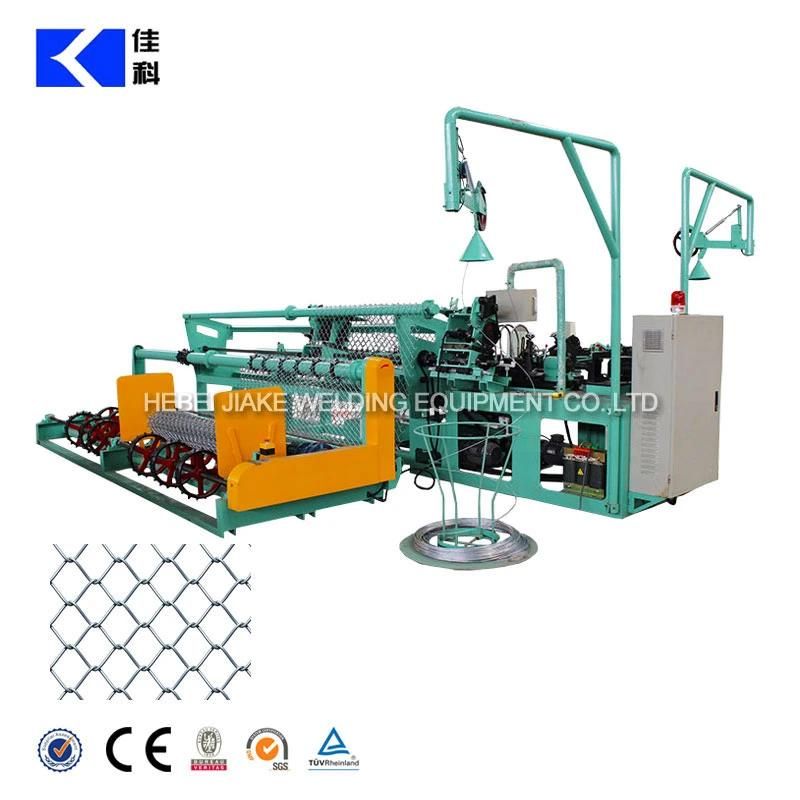 Fully Automatic Cyclone Fence Chain Link Fence Mesh Making Machine