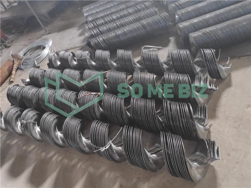 Continuous Spiral Blade Cold Rolling Machine