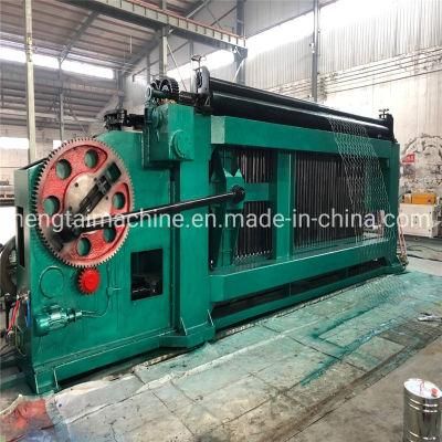 Hexagonal Wire Mesh Netting Gabion Machine Made in China