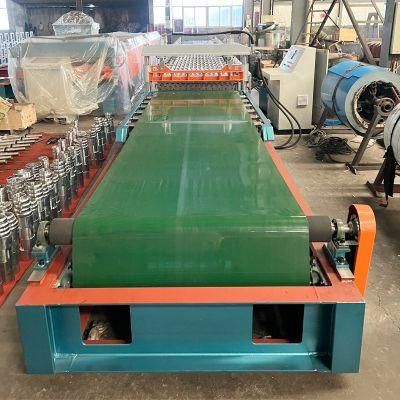 Customized Fly Cutting Iron Steel Corrugated Roll Forming Machine Galvanized Roof Sheet Roof Making Machine