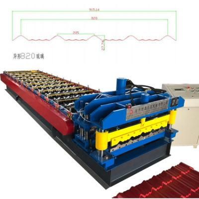 Dixin Glazed Tile Roll Forming Machine/Roofing Tile Roll Forming Machine