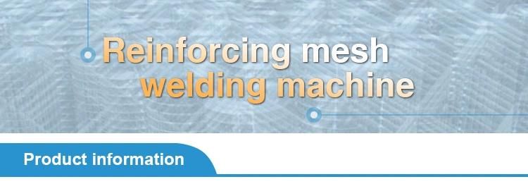 Reinforce Steel Rebar Weld Fence Panel Wire Mesh Machine