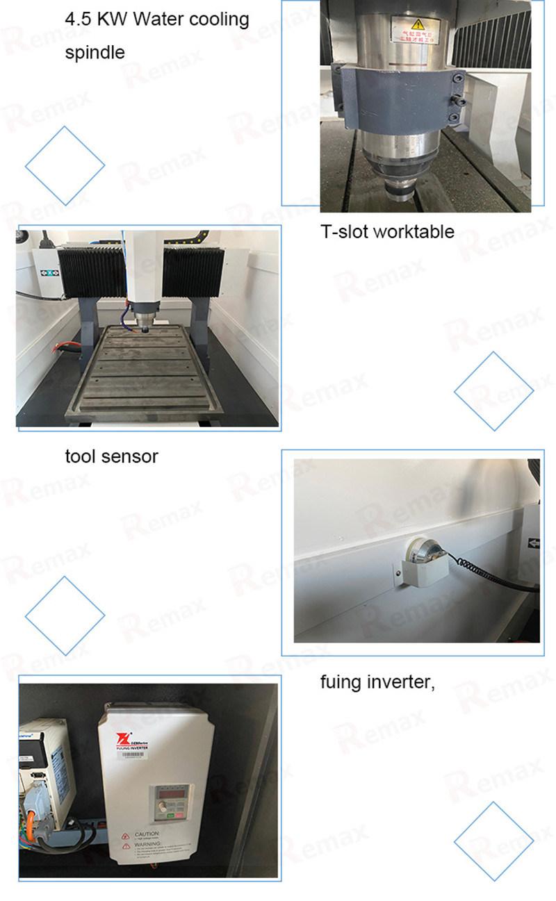 Full Coverd 6090 CNC Router Metal Cutting Machine