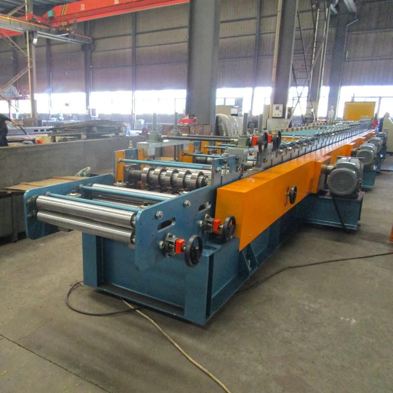 Automatic Step Waved Aluminum Glazed Tile Roof Panel Forming Making Machine in Nigeria with SGS BV Ce ISO