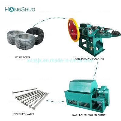 Steel /Iron/ Concrete Wire Nail Making Machine Manufacturer China