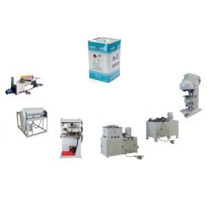 Square 18L Metal Tin Pails Making Machines Production Line