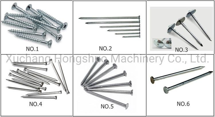 Fully Automatic Number Controlled Easy Operation Exact Cutter Galvernised Steel Nails Machine