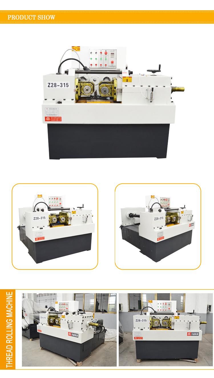 Z28-215 Thread Rolling Machine Processing Diameter 8-100mm