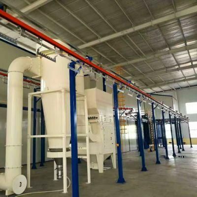 Simple Structure Auto Powder Painting Booth for Automatic Spraying