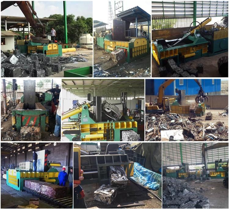 Metal Scrap Compressor Iron Copper Aluminum Baling Press Machine