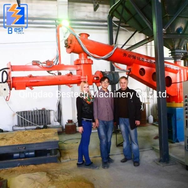 China Continuous Double Arm Resin Sand Mixer Factory