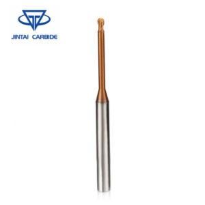 Metal Processing Part Long Neck Short Flute Ball Nose End Mill