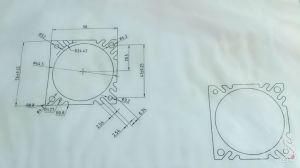 West Tower Series of Aluminum Can Be Customized Heat Sink