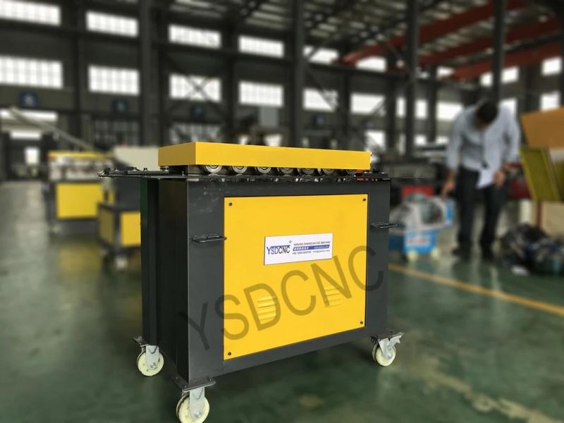 HVAC Metal Roll Forming Machine, Gi Sheet Duct Making Machine Lock Forme Machine