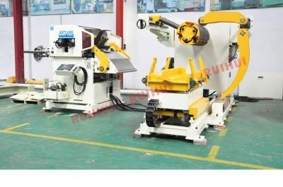 3 in 1 Sheet Metal Straightening Machine Nc Servo Decoiler Straightener Feeder Mac3-1000