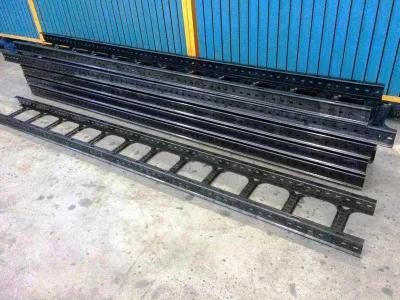 100-600 Galvanized Cable Ladder Pallet Track Trunking Roll Forming Machine