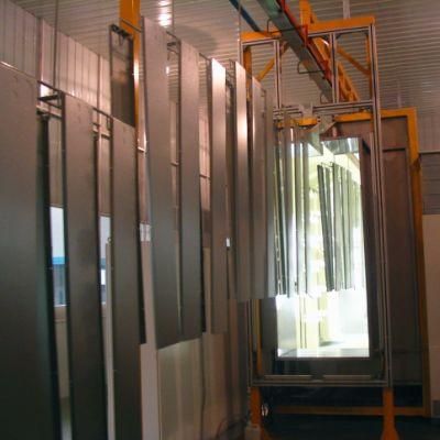China Electrostatic Manual Powder Coating Spray Booth for Car Accessory