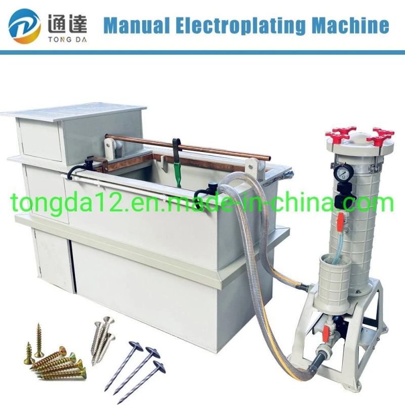 Small Zinc Plating Machine Electroplating Tank for Small Product