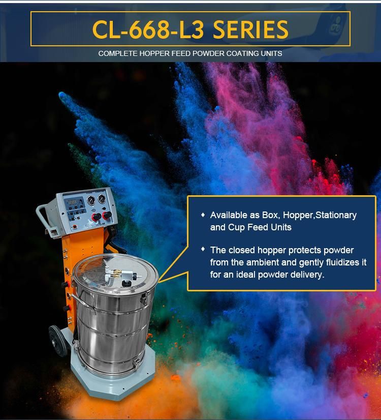 Colo Manual Powder Coating Paint Equipment for Sale