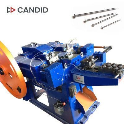Low Carbon High Quality Steel Iron Nails with Spare Parts Fully Automatic Metal Wire Nail Making Machine Price with Spare Part