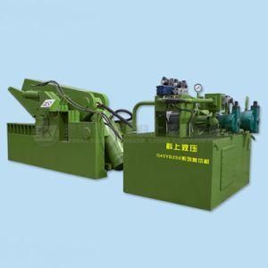 Scrap Steel Iron Copper Cutting by Hydraulic Baler