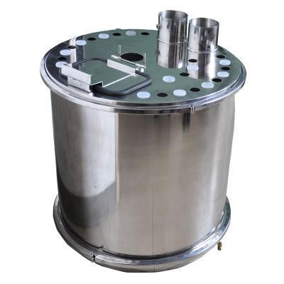 Big Round Recycling Powder Hopper Container