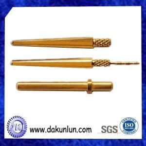 Precision Customized Knurled Brass Pin