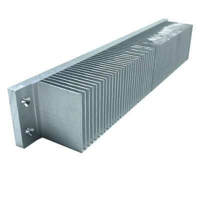 High Power Dense Fin Aluminum Heat Sink for Welding Equipment and Power and Radio Communications and Svg and Inverter and Apf and Electronics
