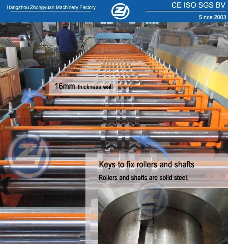 Metal Roofing Galvanized Aluminum Corrugated Steel Sheet Making Colored Wall Roof Panel Cold Roll Forming Machine