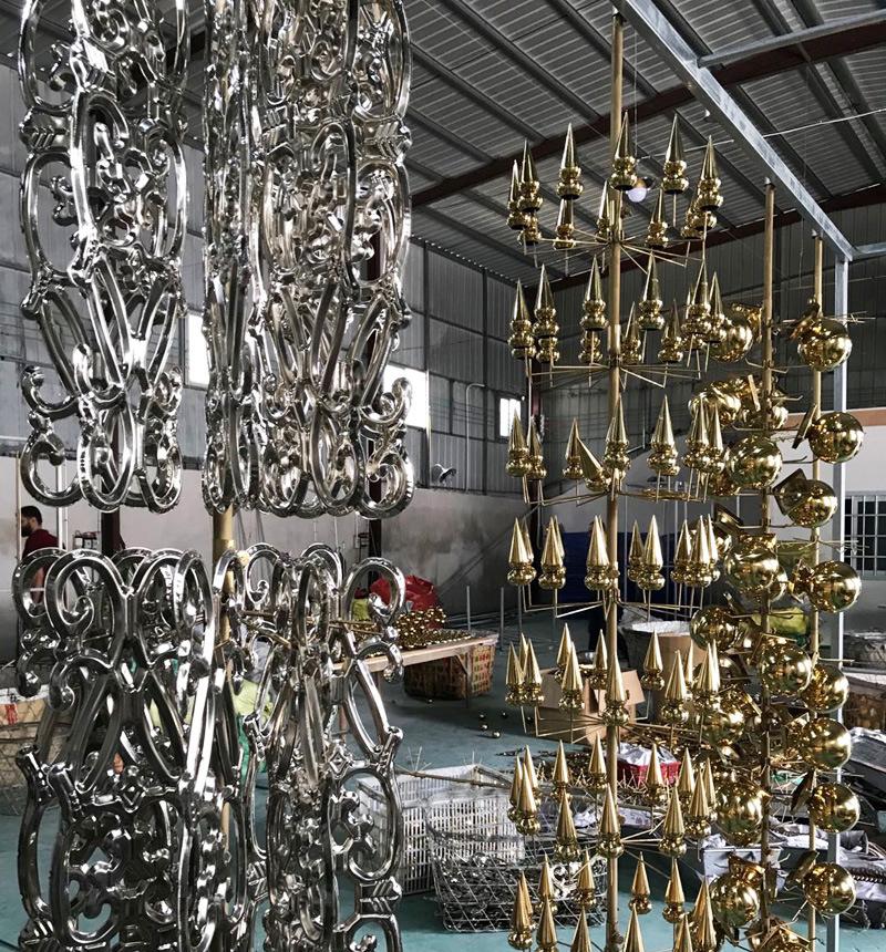 Ss Furniture Sheet Titanium Gold Color Multi Arc Ion Vacuum Coating Machine
