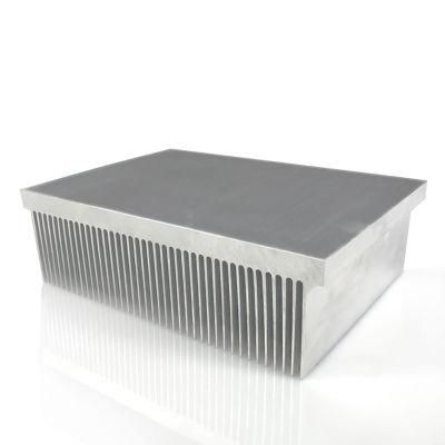 High Power Dense Fin Aluminum Heat Sink for Radio Communications and Power and Inverter and Apf and Welding Equipment and Electronics and Svg